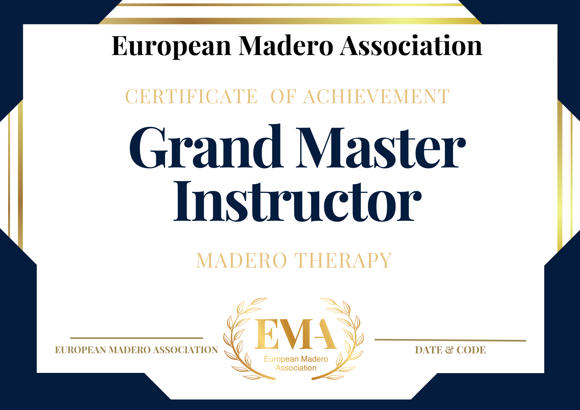 madero instructor